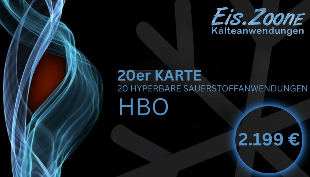Hyperbare Sauerstofftherapie - 20er Karte