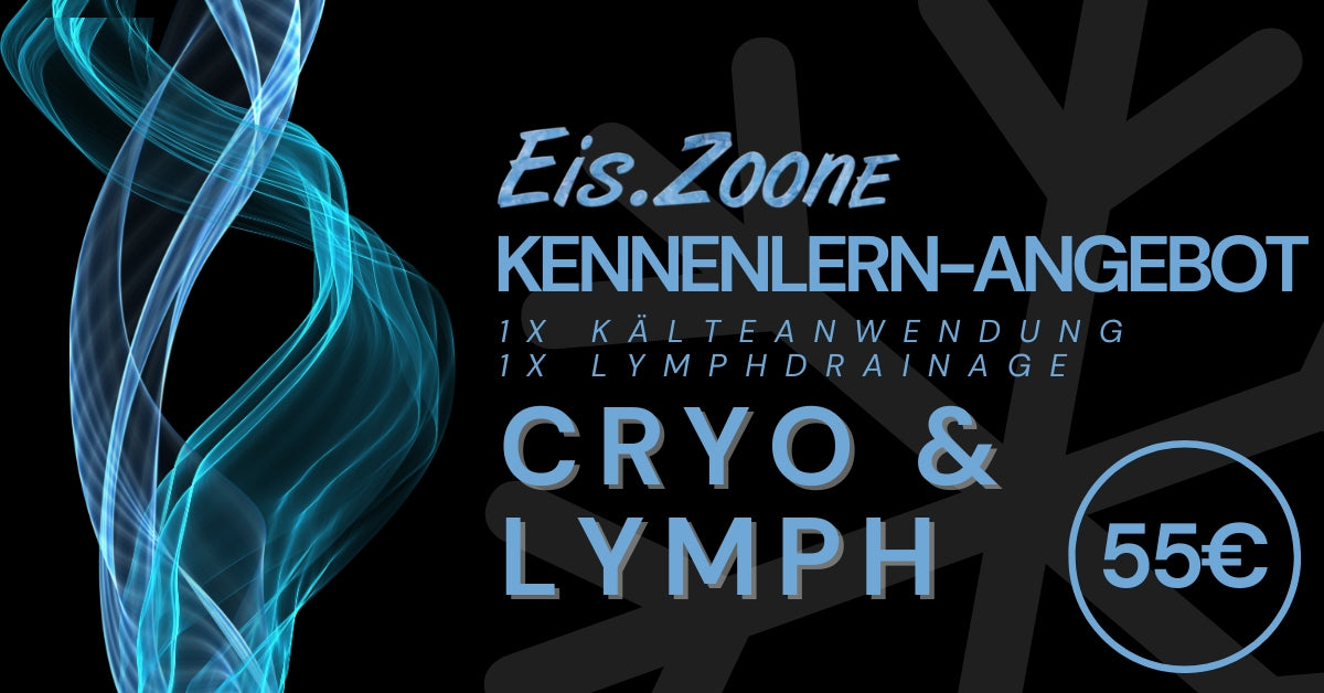 Kennenlern-Angebot -80°C Cryo + Lymphdrainage - Kombi 1+1 Zwei Anwendungen